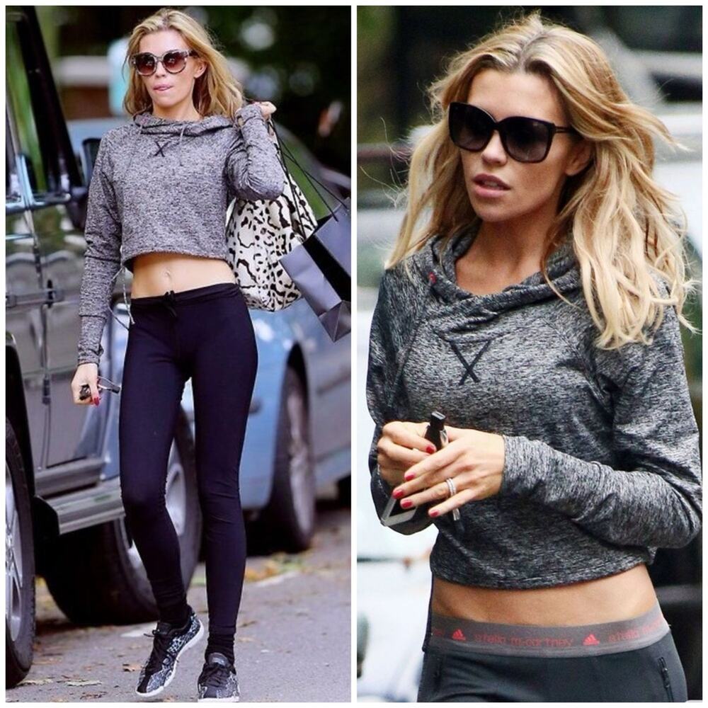 Sweaty Betty Hydrogen Crop Dance Hoodie